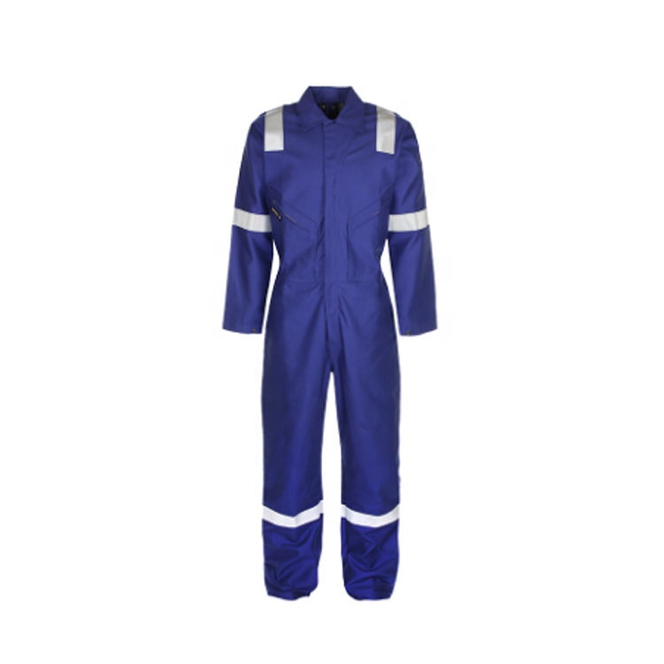 Custom Worker Wear Coverall Working Uniform Cotton Polyester Safety Clothing