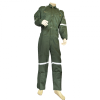 Protective Clothing Economic Cotton Treated Flame Retardant Coverall